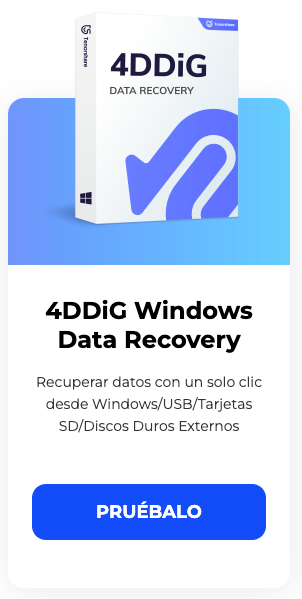 Recuperación rápida y fácil de archivos pendrive